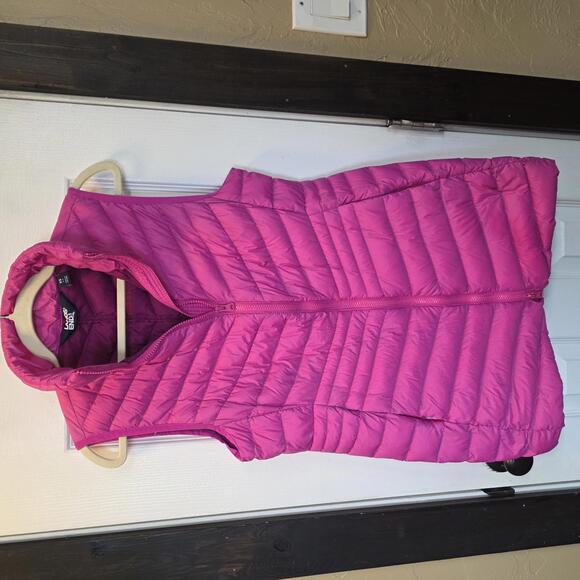 Lands' End Jackets & Blazers - Lands' End Women's Pink Quilted Puffer Vest XS